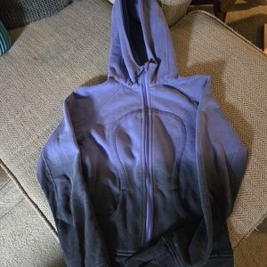 Lululemon Purple and Black Ombre Hoodie